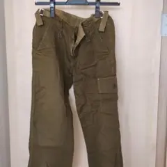 オリーブグリーン カーゴパンツ　36のサムネイル