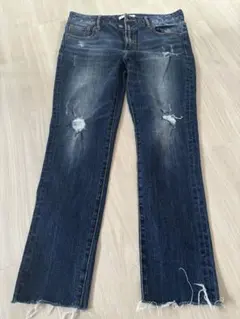 美品！AZUL BY MOUSSY ダメージデニムパンツ