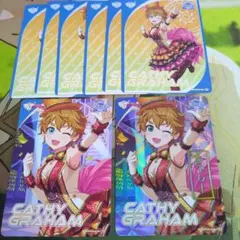 キャシー・グラハム CGR1枚+R1枚+N6枚 カードフォリオVol.2