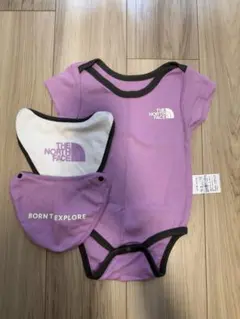 THE NORTH FACE ロンパースとスタイセット