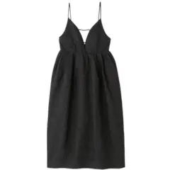 ナチュラルビューティベーシック ジャガードコクーンキャミワンピース