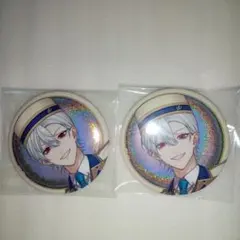 にじさんじビスケット缶バッジ　葛葉2個セット