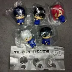 全5種 ブルーロック ねむらせ隊 寝起きVer. 潔 蜂楽 千切 凪 糸師