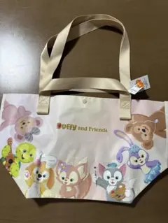 香港ディズニー限定　ダッフィーアンドフレンズ　ショッピングバッグ　ショッパー