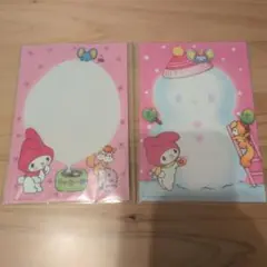 サンリオ　マイメロディ　ポストカード2枚セット