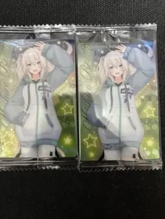 獅白ぼたん　ホロライブウエハース5 2枚セット