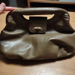 ブラウンレザー ハンドバッグのサムネイル