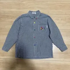 MIKI HOUSE ミキハウス チェックシャツ トップス キッズ 110