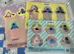 PUPPET SUNSUN オリジナルブックマーカー 4種セット