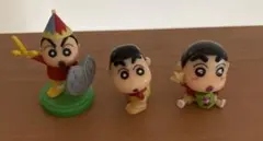 クレヨンしんちゃんチョコエッグフィギュア　三点セット