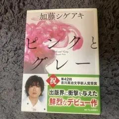 ピンクとグレー 加藤シゲアキ 角川文庫