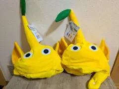 【新品未使用タグ付き】ピクミンなりきり帽子　黄ピクミン
