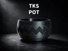 新色 TKSPOT 3.5号浅鉢 シルバー系 3Dプリンター鉢