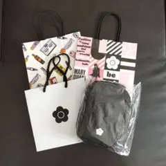 MARY QUANT ショルダーバッグ ブラック