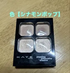 KATE ケイト　ポッピングシルエットシャドウ　BE-1 シナモンポップ