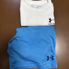 UNDER ARMOUR Tシャツセット YSM ホワイト ブルー