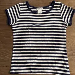 agnès b. ボーダー柄 Tシャツ サイズ3