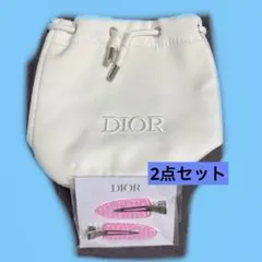 dior⭐︎ポーチ&diorロゴヘアクリップ2点セットのサムネイル