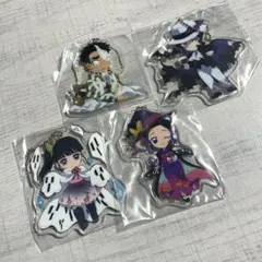 鬼滅の刃 ハロウィン アクリルキーホルダー しのぶ&カナヲ&悲鳴嶼&鬼舞辻