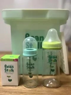 Bean Stalk 哺乳瓶セット　ミントグリーン