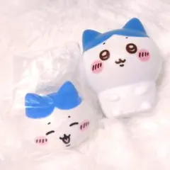 ハチワレ　ソフビ　リング