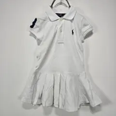 RALPH LAUREN【ラルフローレン】半袖　ポロシャツ　ワンピース　ロゴ