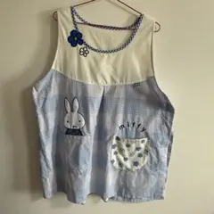 ミッフィー エプロン　大きいサイズ　LL〜3L 保育士