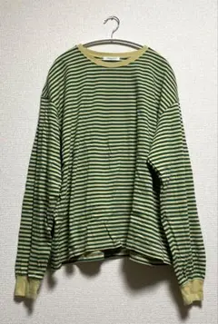 FREAK'S STORE ビックシルエットボーダーロングスリーブTシャツ