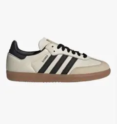Adidas Samba OG クリーム/ブラック 26.0cm