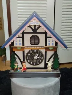 CITIZEN メルヘンハウス ハト時計 掛時計 4MJ744 木製