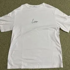 ニアジョイ Tシャツ〔X L〕≒joy 半袖 バックプリント 大きいサイズ 白