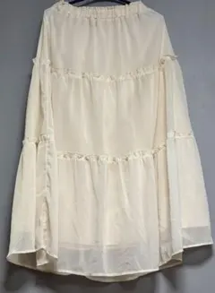 アイボリー フレアスカート Mサイズ SHEIN