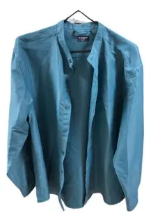 BACK NUMBER 青色 長袖シャツ