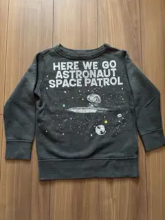 DENIM DUNGAREE スヌーピートレーナー 110cm