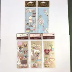 シール　ペーパークラフトシール　まとめ売り⚠️使いかけあり