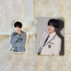 HARDWORK ファミクラ盤 特典 ステッカー トレカ 長尾謙杜