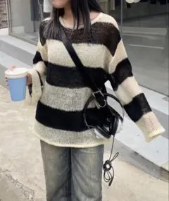 アソートシアーニット　トップス　レディース　服のサムネイル