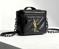 Yves Saint Laurent メイクアップバッグ ブラック