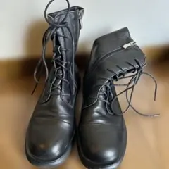 ブラック ジッパー付きブーツ サイズ23.5