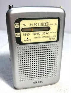 朝日電器製 ELPA AM／FMステレオラジオ DR-07A 中古品 - メルカリ