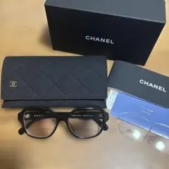 CHANEL シャネル 3440-H-A パール サングラス 美品 度無しクリア