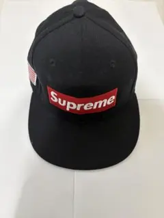 supreme box logo new era キャップ