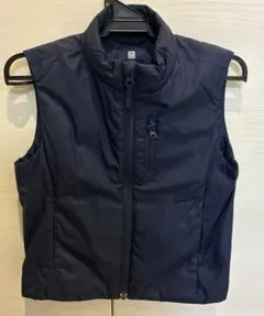 UNIQLO ユニクロ　ダウンベスト 110 紺色　ネイビー