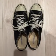 Converse ブラック キャンバス スニーカー