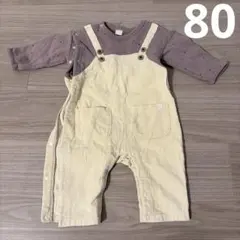 テータテート　tete a tete オーバーオール風ロンパース