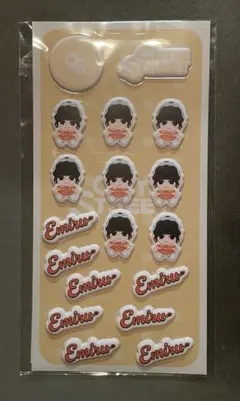 CUTIESTREET きゅーすと ぷくぷくシール メンバー別　川本笑瑠