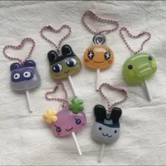 たまごっち カラフルキャンディチャーム コンプリートセット　くちぱっち　まめっち