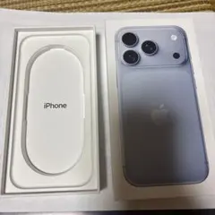 iPhone18PROグレイシャ空箱&純正ケーブルCタイプ