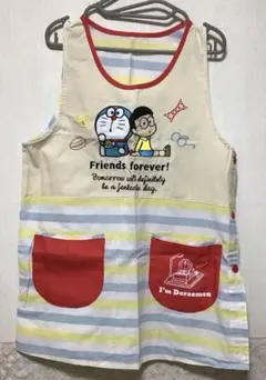 ドラえもん 保育士　幼稚園　エプロン