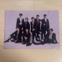 Snow Man KISSIN' MY LIPS クリアファイル